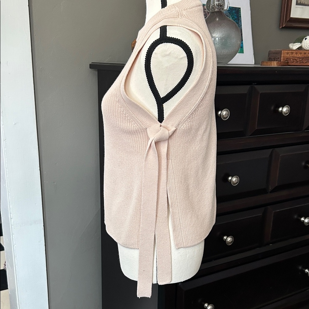 Rebecca Taylor Blush Knit Tank Top - Picture 2 of 8